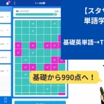 スタディサプリENGLISHのTOEIC単語学習ルートを示すアイキャッチ画像