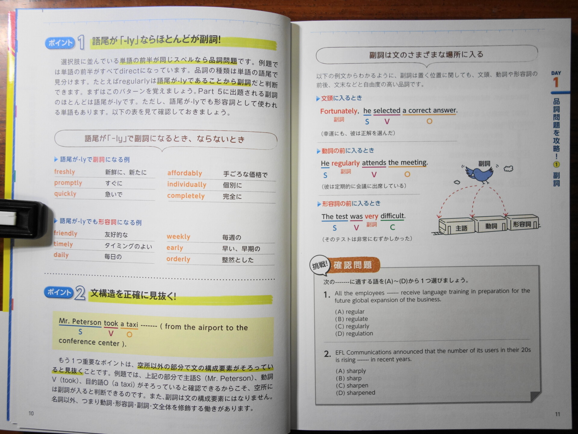 出るとこ集中10日間！文法編のレビュー - スタディTOEIC®