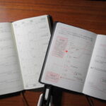 英語日記と学習記録の例